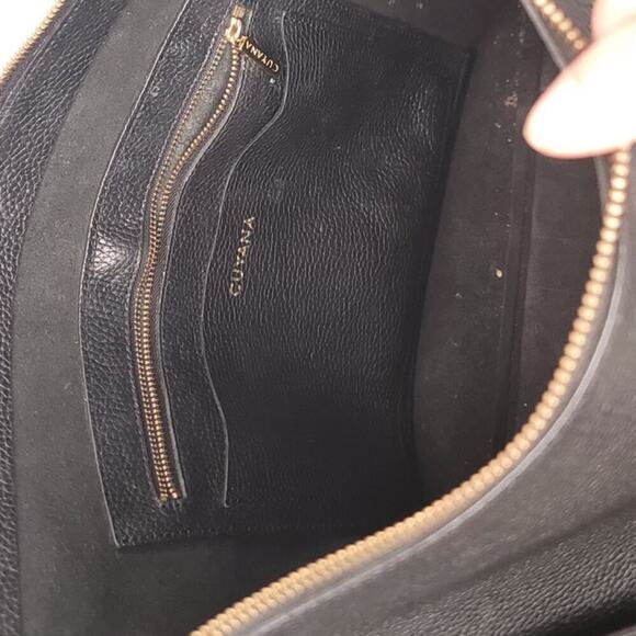 Cuyana Large Black Leather Hobo Bag - Picture 12 of 12